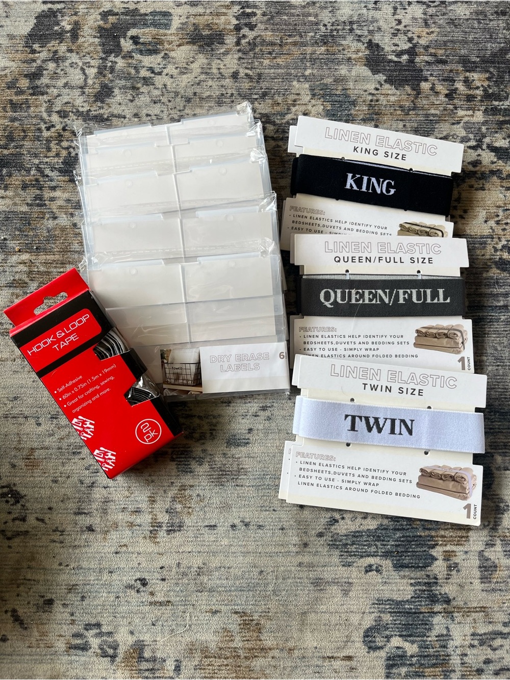 Laundry Room Organization Kit! Comes with Everything You See!! All reusable!